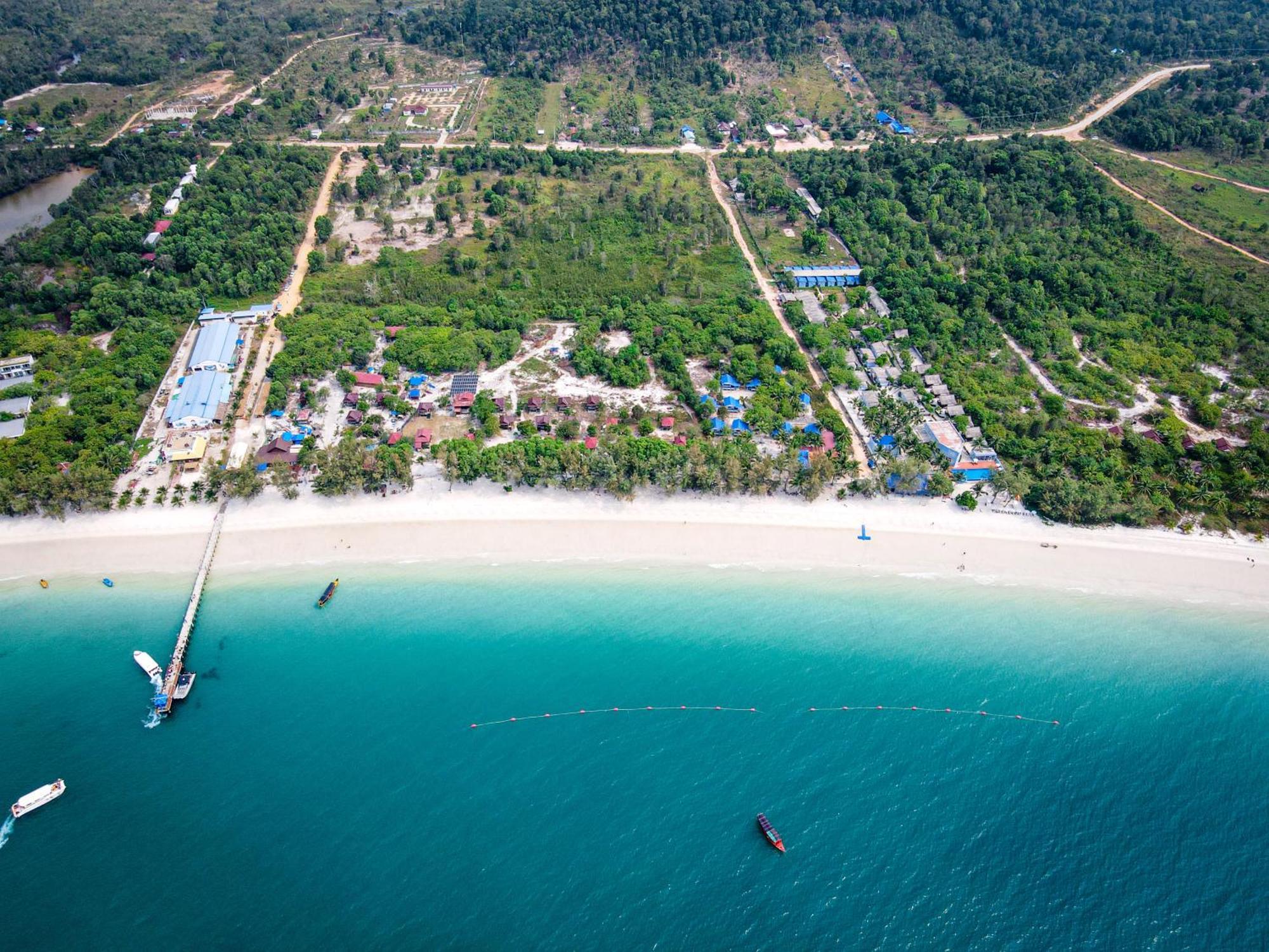 Koh Rong Beach Hostel And Bungalows Kaoh Touch Exteriér fotografie